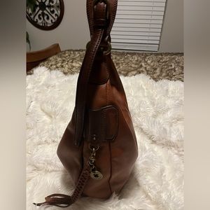 Brown Fossil Hobo bag